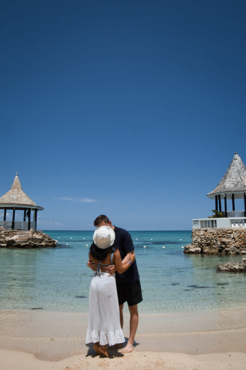 Relaxing in the peaceful bay during the last days of your Jamaica road trip at the SeaGarden Beach Resort near Montego Bay.